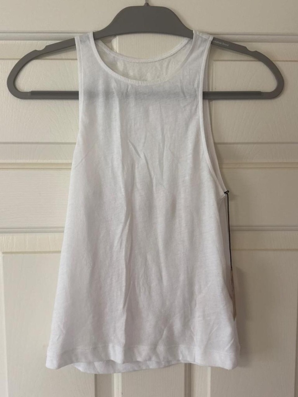 only hearts organic cotton butterfly tank small white